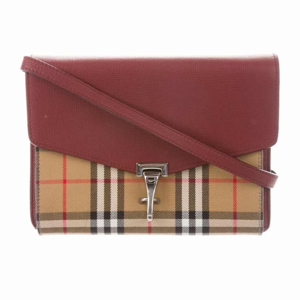 Burberry Small House Check Macken Crossbody Bag